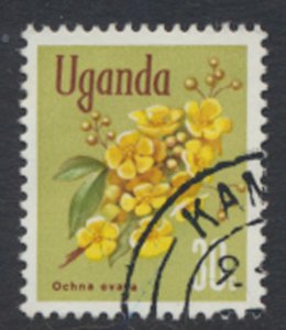 Uganda  SC# 135   SC# 119  Used  Flowers 1969   see scan