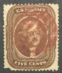 MOMEN: US STAMPS #30A USED LOT #32017