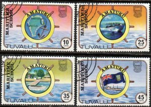 Tuvalu Sc #166-169 Used