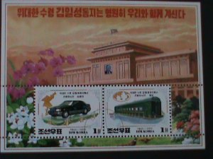 ​KOREA-1999-SC#3890-5TH ANNIVERSARY DEATH OF KIM II SUNG- CTO S/S VERY FINE
