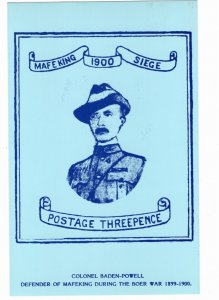 Australia 1985 Local Post Postal Card #2 Colonel Baden Powell