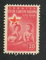 Turkey; Scott RA214; 1957;  Unused; NH