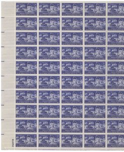 #1026 – 1953 3¢ General George S. Patton, Jr. – MNH OG Sheet