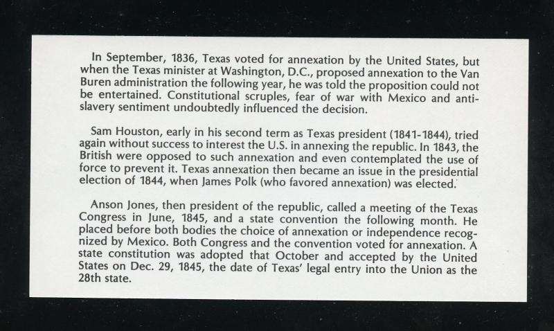 US 1895 HOUPEX 84 Fifth Flag over Texas - United States Houston Phil Soc Cachet