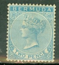 IX: Bermuda 20 unused no gum CV $75