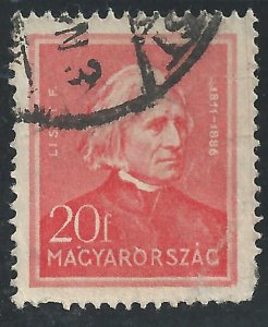 Hungary #474 20f Franz Liszt