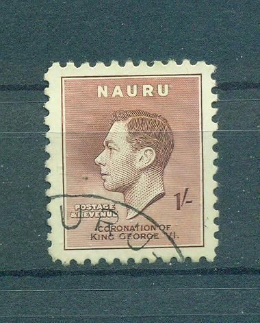 Nauru sc# 38 used cat value $1.00