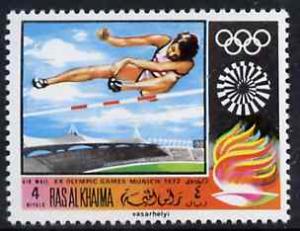 Ras Al Khaima 1970 High Jump 4R from Olympics perf set un...