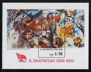 Germany DDR Scott # 2176, mint nh, s/s