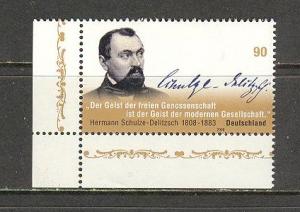 GERMANY BUND Sc# 2500 MNH FVF Herman Schulze-Delitzsch