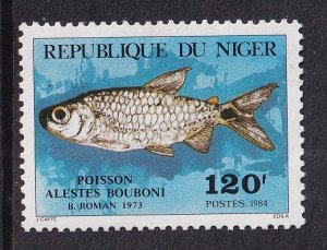 Niger   #649  MNH  1984  fish