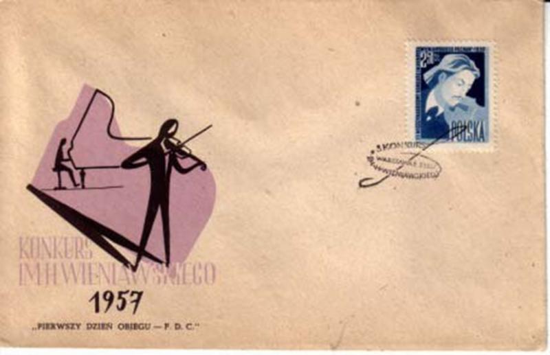 Poland, Worldwide First Day Cover, Music