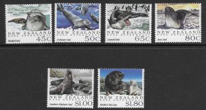 New Zealand 1094-99  1992   set 6  VF  Mint nh