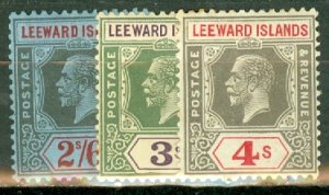 IA: Leeward Islands 61-80 most mint (64, 70 used) CV $172; scan shows only a few