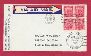 1932 2c Arbor Day #717, B4, FDC