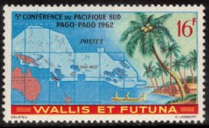 WALLIS & FUTUNA 1962 Pacific Congress; Scott 158; MNH