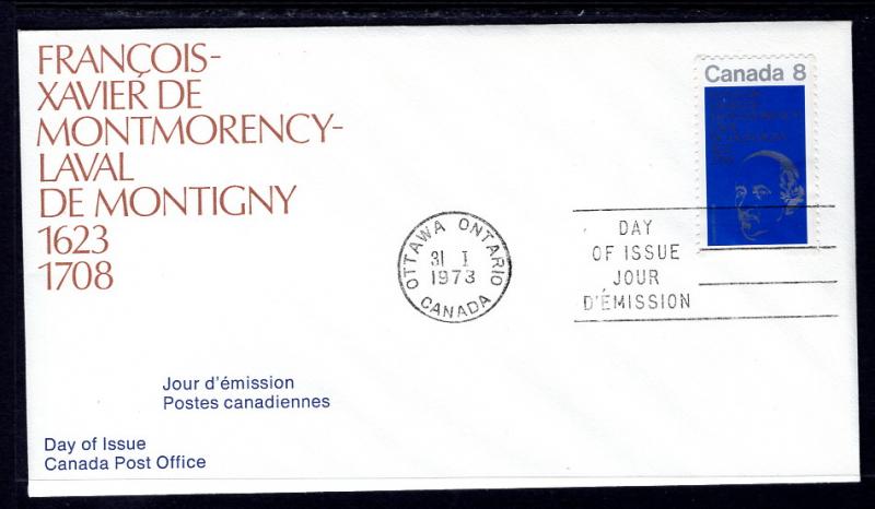 Canada 611 De Montigny Canada Post U/A FDC