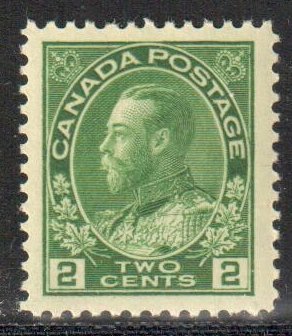 Canada Mint #107 XF NH MINT - Perfect Centering ADMIRAL