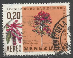 VENEZUELA C1010 VFU TREE 742B-1