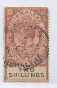 Gibraltar KGV 1921 2/ used