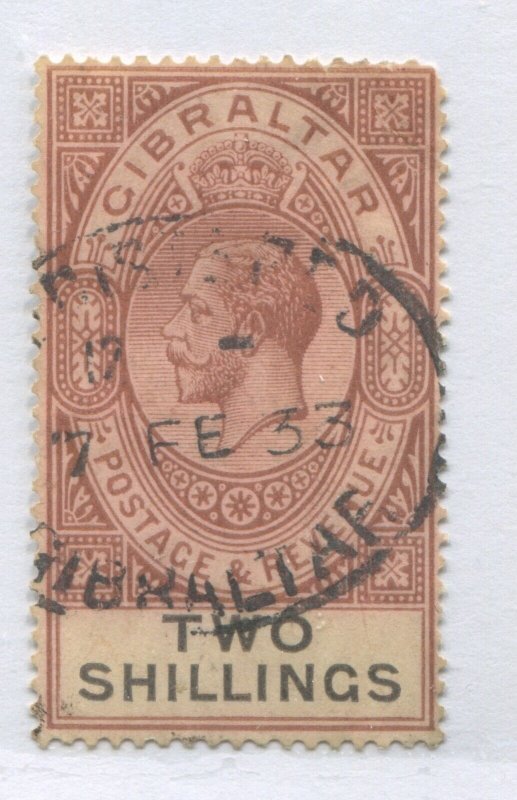 Gibraltar KGV 1921 2/ used