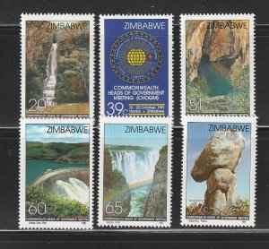 Zimbabwe 648-653 Set MNH Various (B)