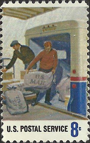 # 1496 USED LOADING MAIL ON TRUCK