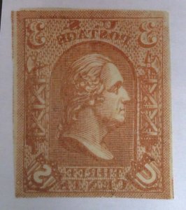 Scott #79-E8a - 3c Orange - Loewenberg Decalcomania - Essay