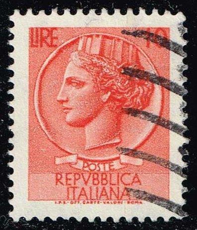 Italy #998D Italia from Syracusean Coin; Used (0.25)