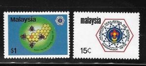 Malaysia 1978 4th Boy Scout Jamboree Sarawak Sc 168-169 MNH A1021