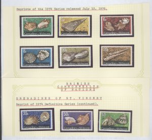 St. Vincent Grenadines #36/48 Mint (NH)