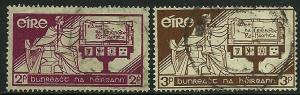 Ireland # 99-100, Used. CV $ 5.80