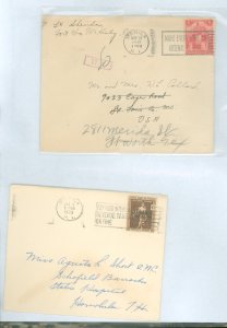 Philippines  two Pre-WWII Slogan Cancellations