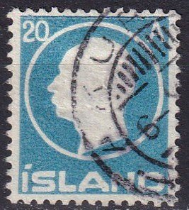 Iceland #94  F-VF Used CV $18.00  (Z7790)