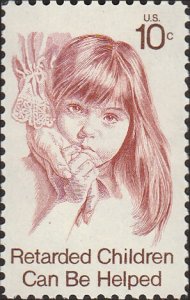 # 1549 MINT NEVER HINGED ( MNH ) RETARDED CHILDREN