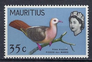 Mauritius 284a MNH 1965 Bird (ak2402)