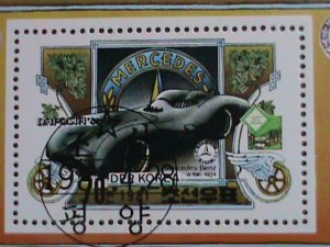 ​KOREA-1986  SC#2573  CENTENARY OF MERCEDES BENZ S/S SHEET CTO VERY FINE