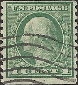 # 490 USED GREEN GEORGE WASHINGTON