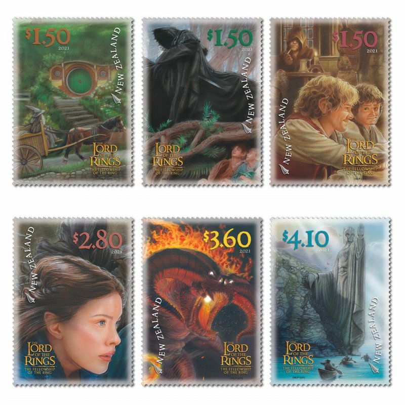 2021 The Lord of the Rings: The Fellowship of the Ring 20th Anniversary Set of M