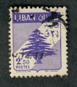 Lebanon #327 used single