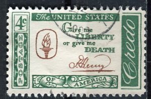 USA; 1961: Sc. # 1144:  Used Single Stamp