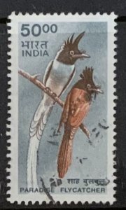 INDIA 2000 WILDLIFE..FLYCATCHER BIRD. 50R SG1932 FINE USED