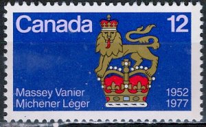 Canada 1977: Sc. # 735; O/Used Cpl. Set
