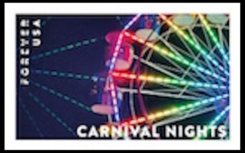 US 5855a-5864a Carnival Nights imperf NDC set 10 MNH 2024 after Jun 15