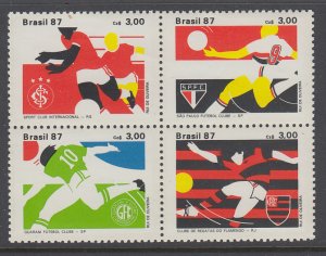 Brazil 2112 Soccer MNH VF