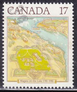 Canada 897 USED 1981 Niagara-On-The-Lake 17¢