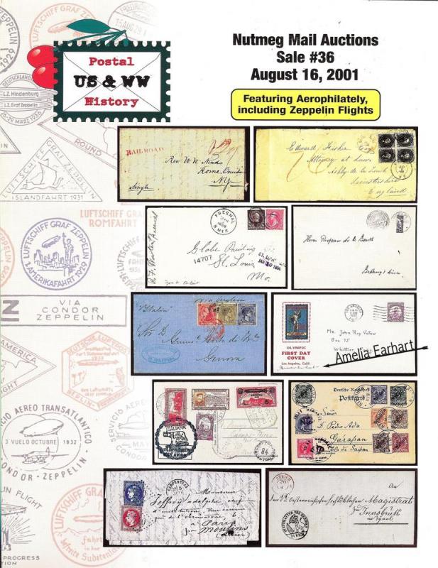 U.S. & W.W. Postal History, Nutmeg 36