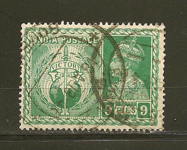 India 195 Symbols of Victory King George VI Used