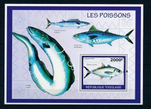 [27158] Togo 2010 Marine life fish Souvenir Sheet MNH