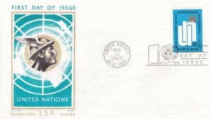 U.N. NY # 196, Chickering Jackson Cacheted 1st Day